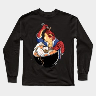 Ramen and frog Long Sleeve T-Shirt